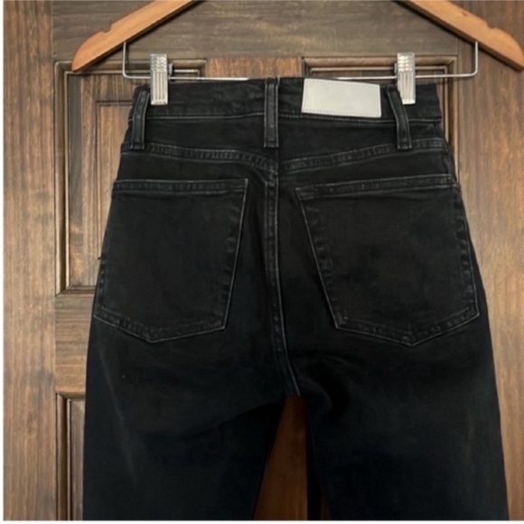 RE/DONE Originals  High Rise Ankle Crop Jeans - Picture 4 of 9